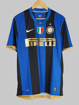 Inter Milan Home Shirt 2008/9 Ibrahimovic 8 (L)