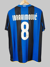 Inter Milan Home Shirt 2008/9 Ibrahimovic 8 (XL)