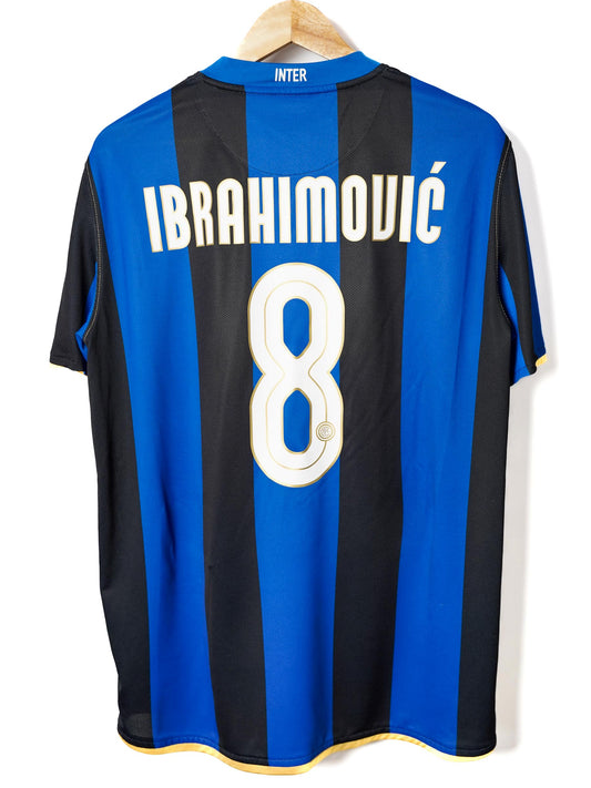 Inter Milan Home Shirt 2008/9 Ibrahimovic 8 (XL)