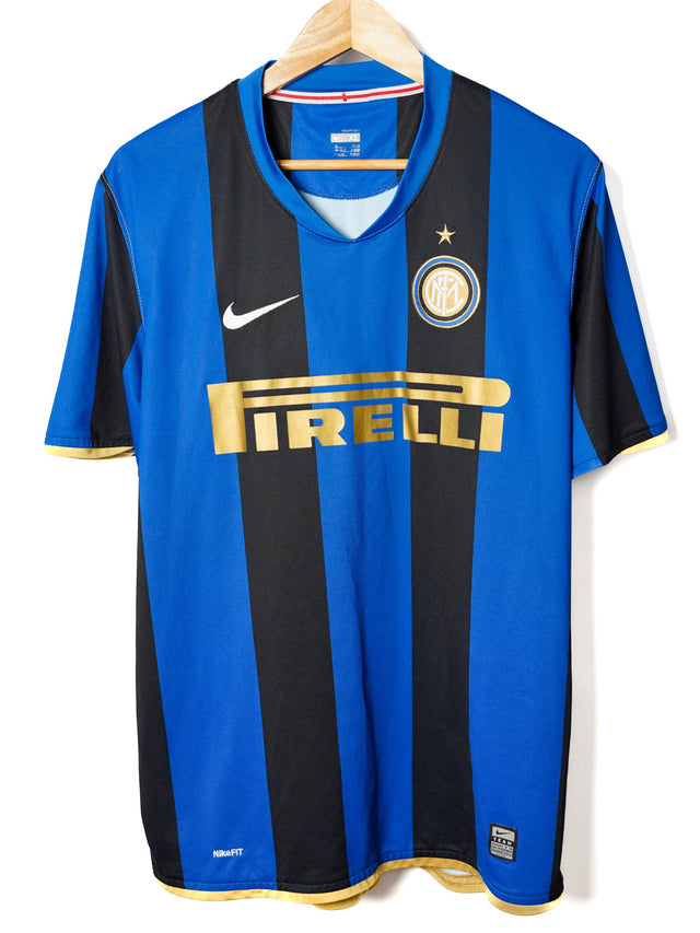 Inter Milan Home Shirt 2008/9 Ibrahimovic 8 (XL)