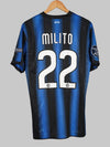 Inter Milan Home Shirt 2010/11 Milito #22 (L)