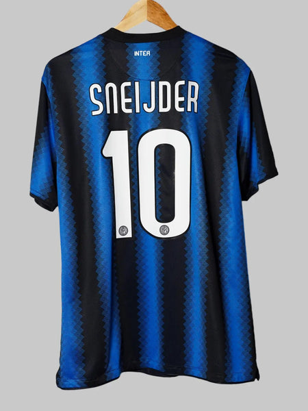 Inter Milan ユニフォーム SNEIJDER 10 長袖 inter-milan-home-shirt-201011-