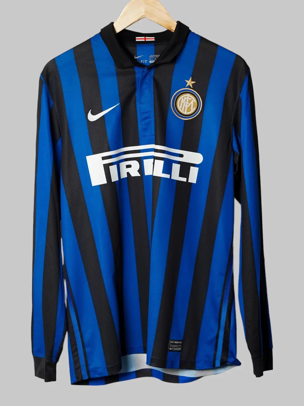Inter Milan Home Shirt 2011/12 L/S (M)