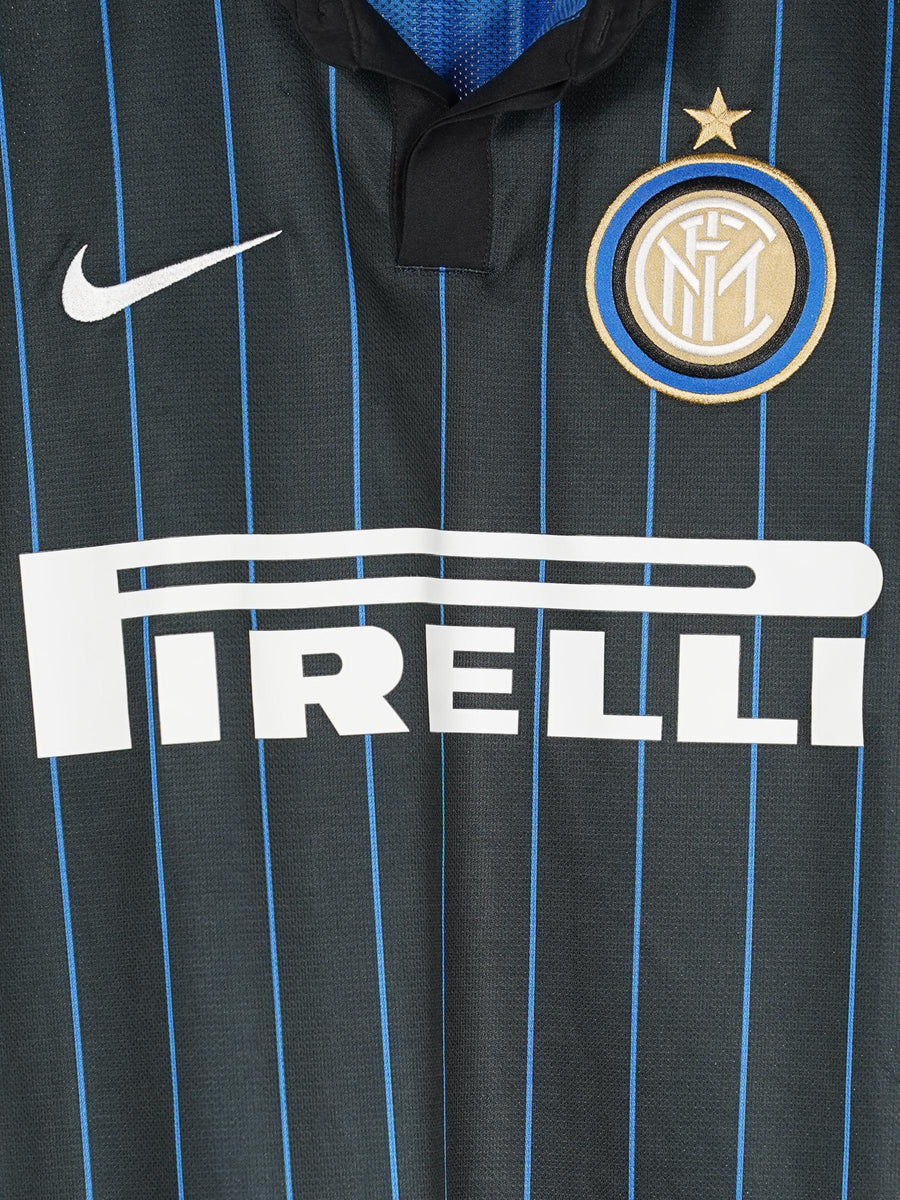 Inter Milan Home Shirt 2014/15 Match Issue Guarin 13 (L)