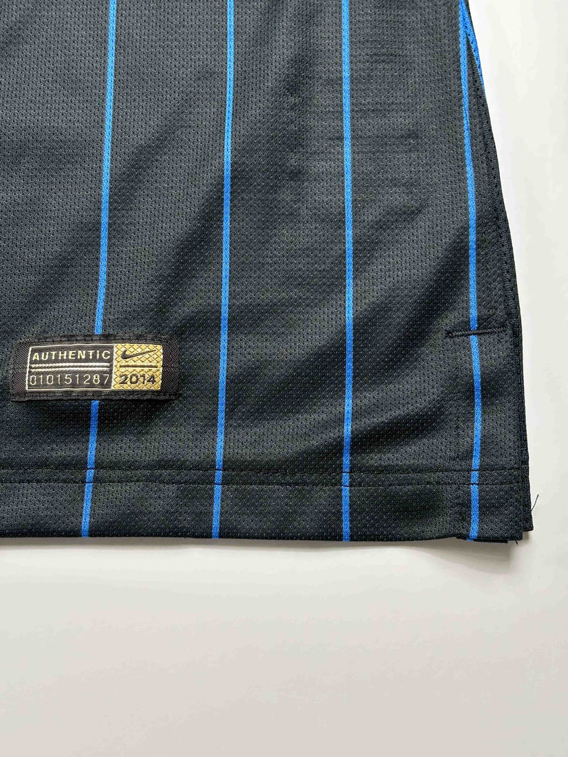 Inter Milan Home Shirt 2014/15 Match Issue Guarin 13 (L)