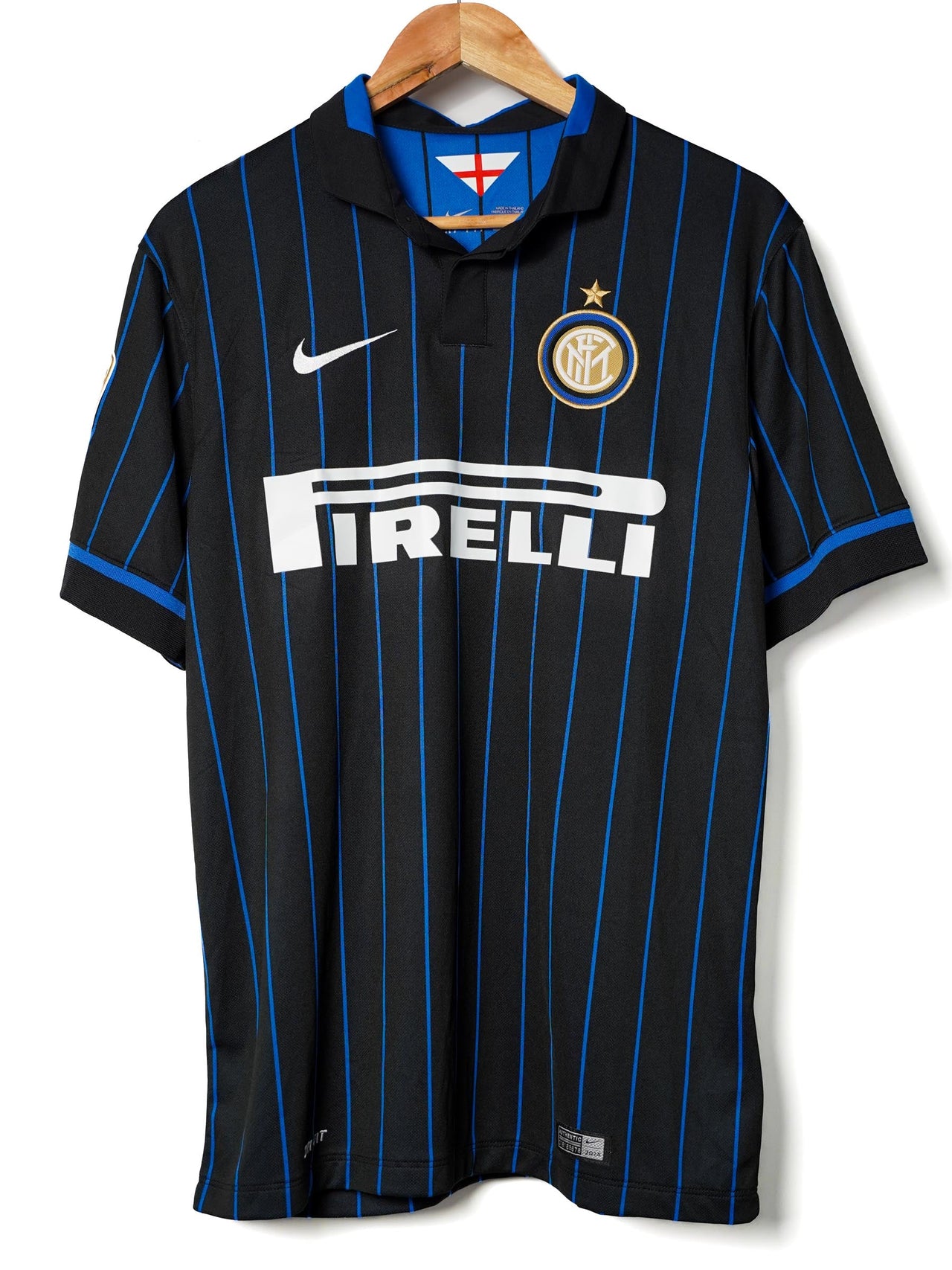 Inter Milan Home Shirt 2014/15 Palacio Signed 8 (M)