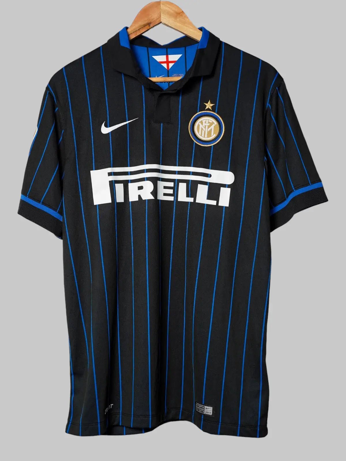 Inter Milan Home Shirt 2014/15 Palacio Signed 8 (M)