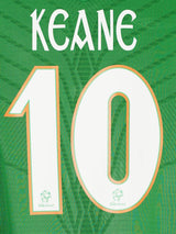 Ireland Home Shirt L/S 2008/10 Keane 10 (XXL)