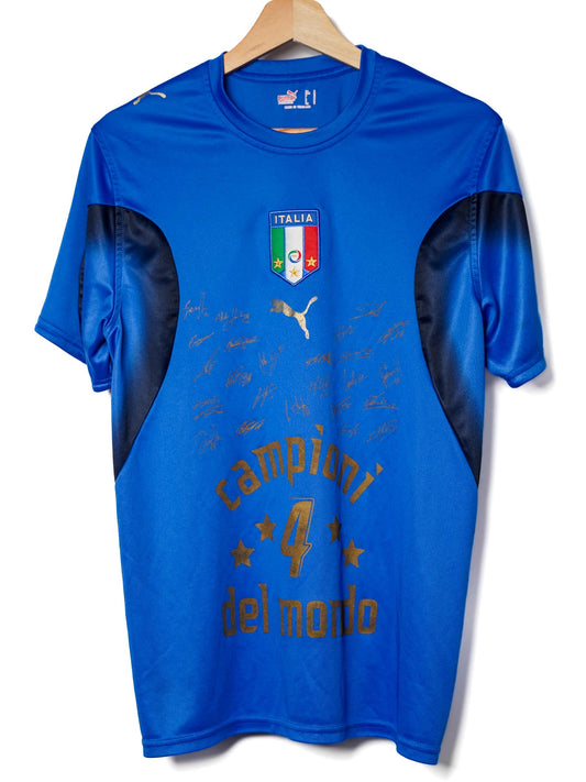 Italy 4x World Champion Training Shirt 2006/7 (M)