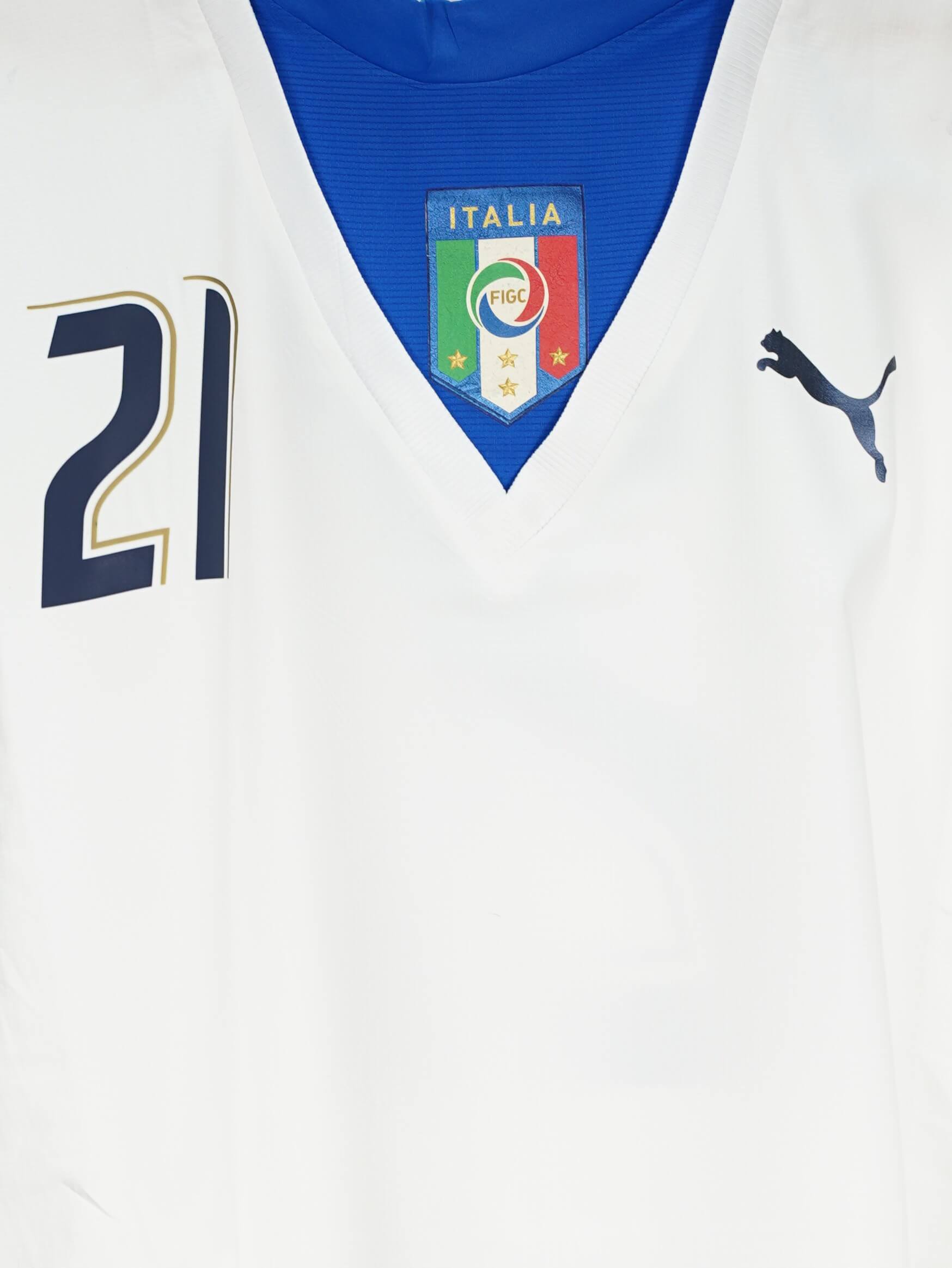 Italy Away Shirt 2006/7 L/S Pirlo 21 (XL)