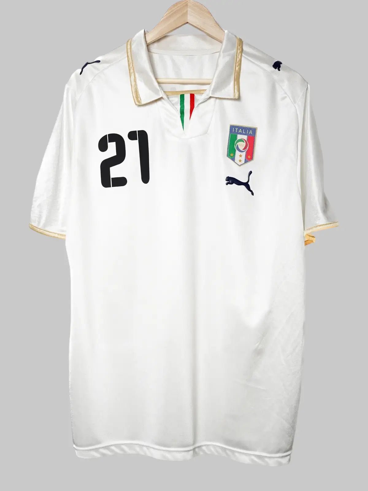Italy Away Shirt 2008/10 Pirlo 21 (XL)