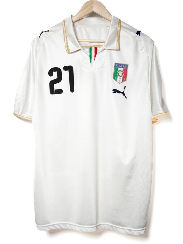 Italy Away Shirt 2008/10 Pirlo 21 (XL)