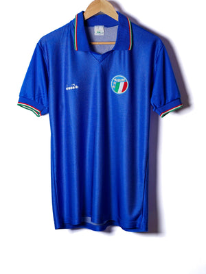 Italy Home Shirt 1990/91 (L)