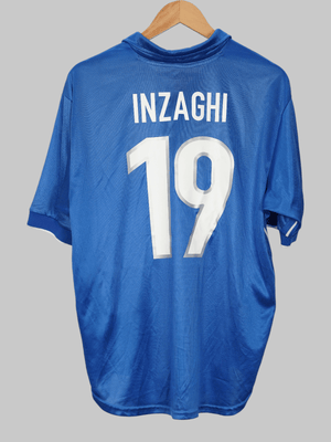 Italy Home Shirt 1998/99 Inzaghi 19 (L)