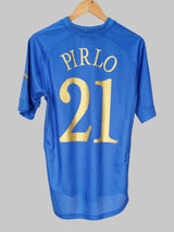 Italy Home Shirt 2004/5 Pirlo 21 (M)