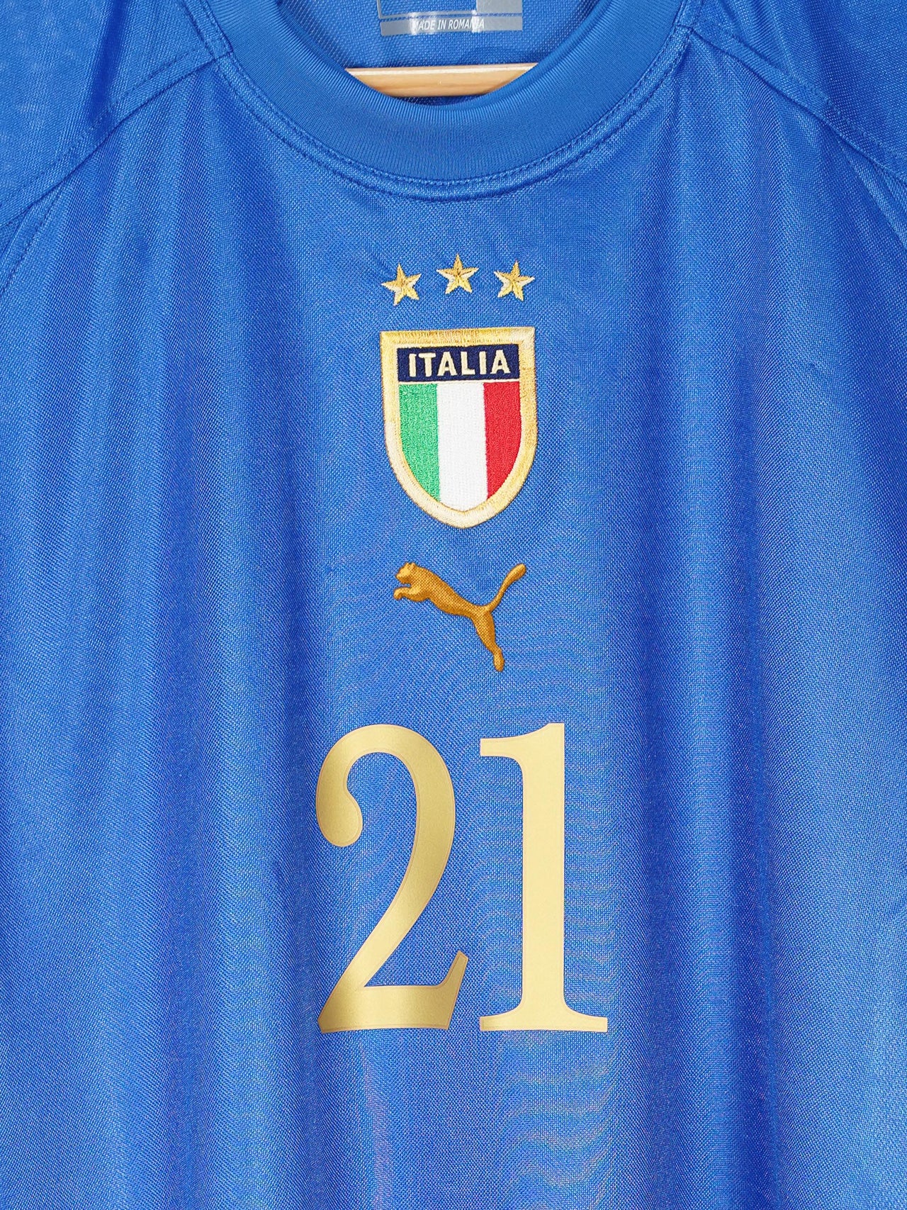 Italy Home Shirt 2004/5 Pirlo 21 (M)