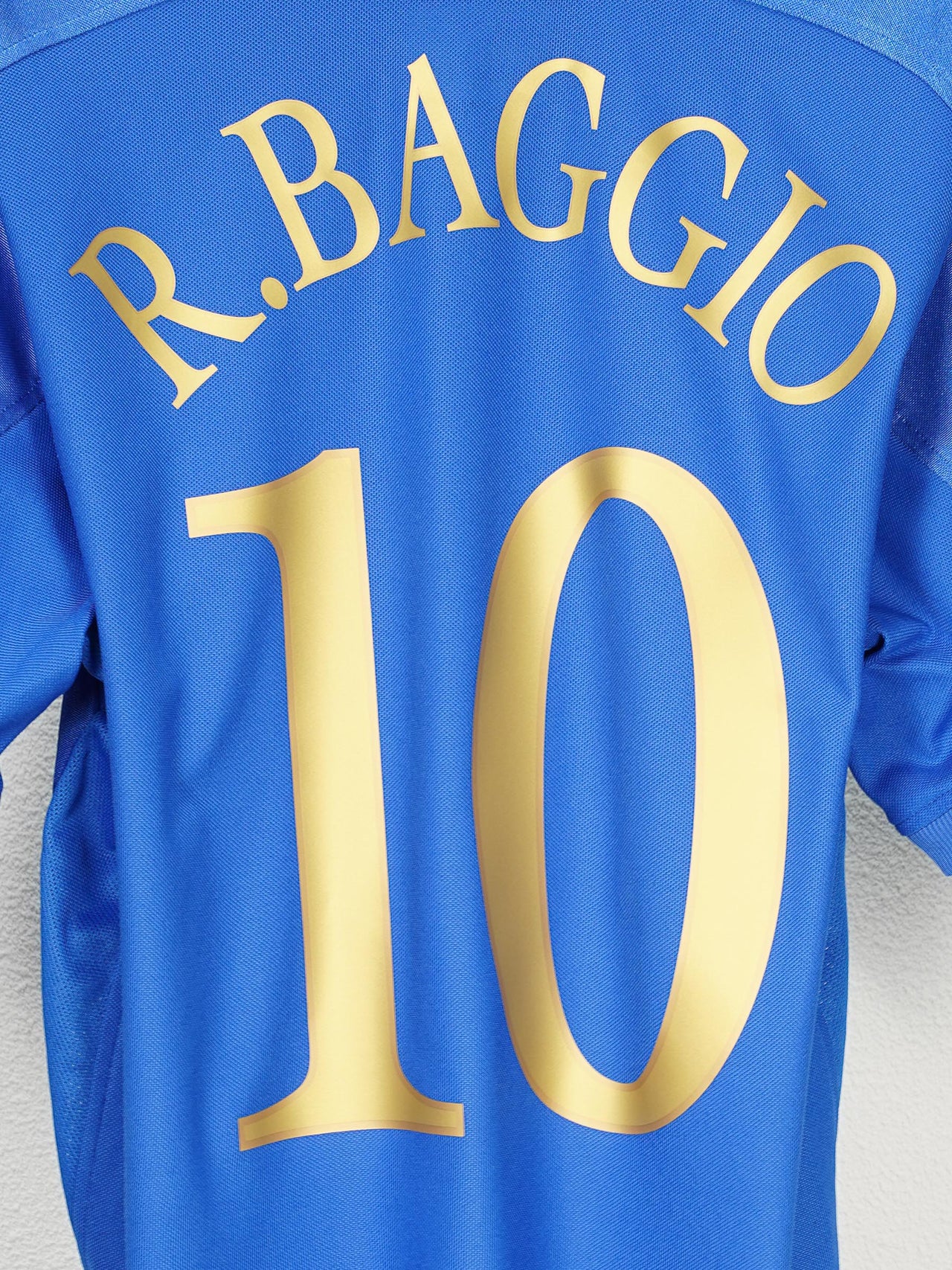 Italy Home Shirt 2004/6 R.Baggio 10 (XL)