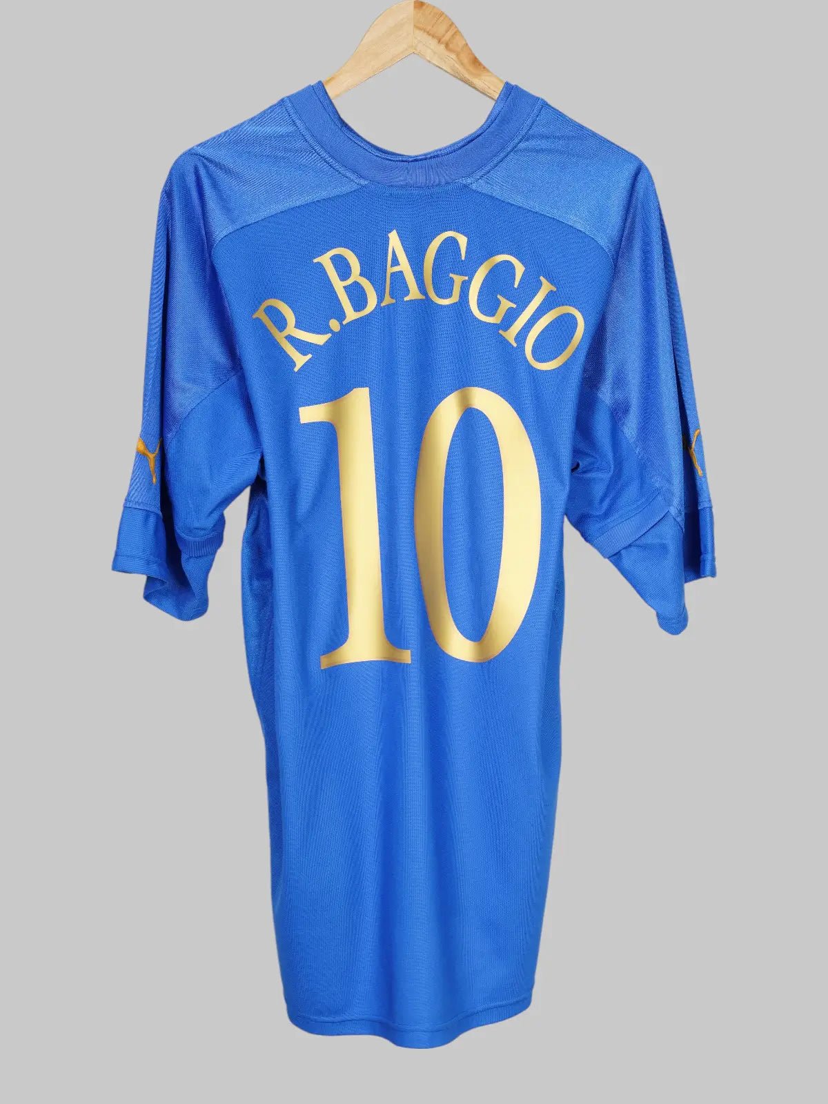 Italy Home Shirt 2004/6 R.Baggio 10 (XL)