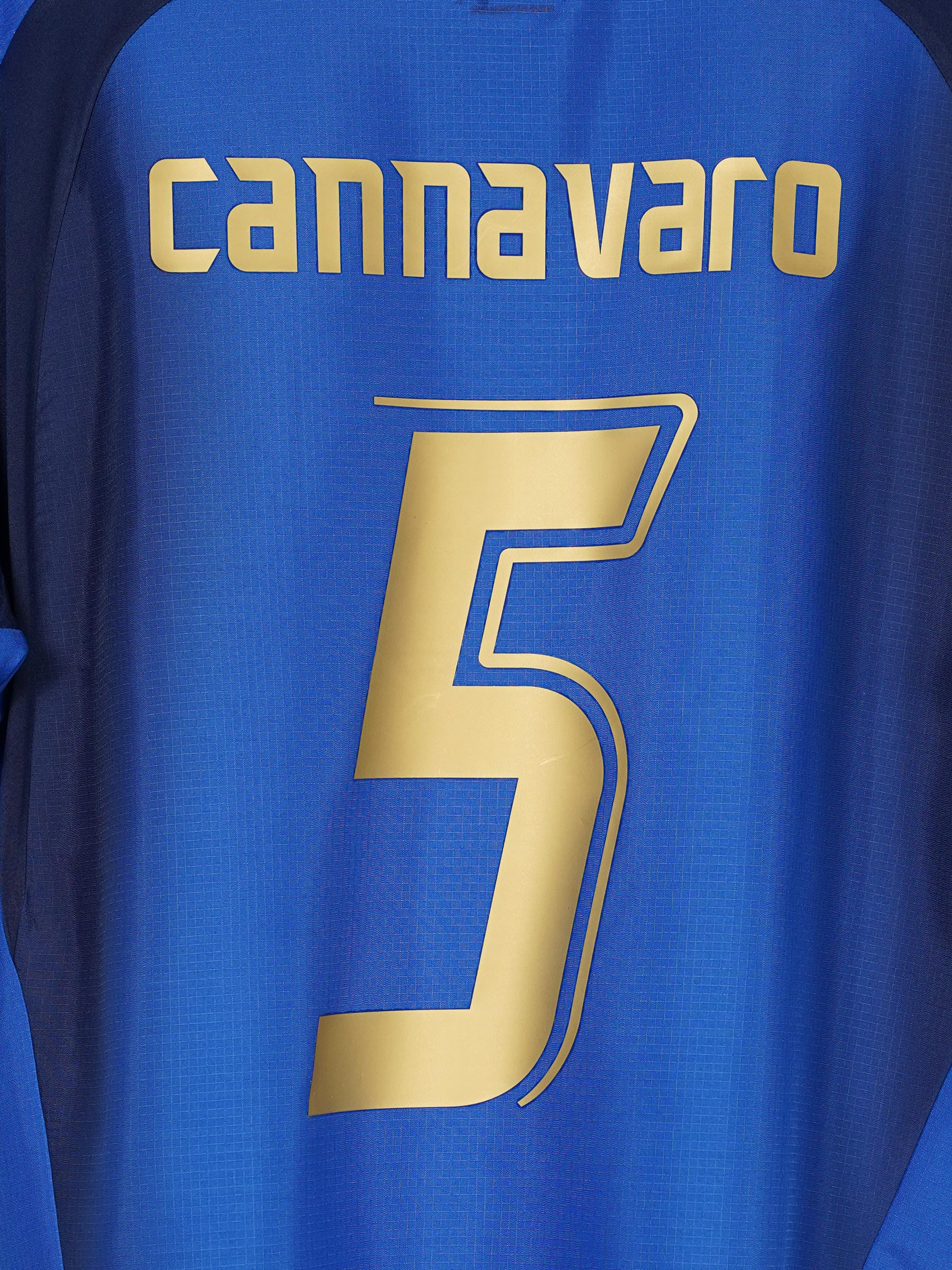 2006/07 Italy Cannavaro #5 Home Shirt (L) Puma | First11