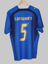 Italy Home Shirt 2006/7 Cannavaro 5 (L)