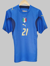 Italy Home Shirt 2006/7 Pirlo 21 (M)