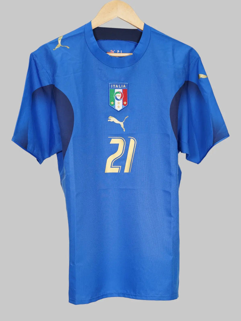 Italy Home Shirt 2006/7 Pirlo 21 (M)