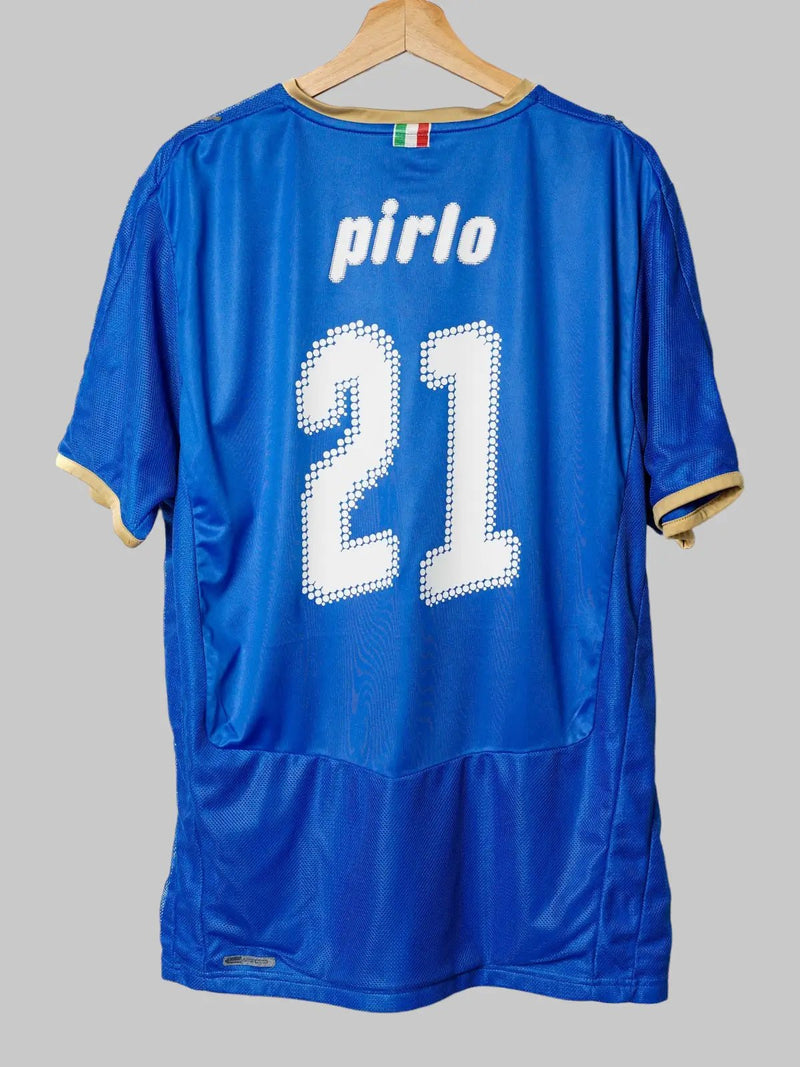 Italy Home Shirt 2007/08 Pirlo 21 (XL)
