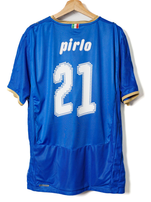 Italy Home Shirt 2007/08 Pirlo 21 (XL)