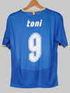 Italy Home Shirt 2007/8 Toni #9 (S)