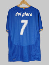 Italy Home Shirt 2008/9 Del Piero 7 (XL)
