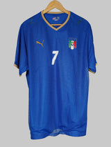 Italy Home Shirt 2008/9 Del Piero 7 (XL)