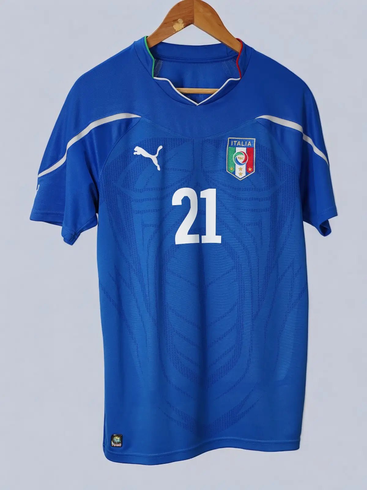 Italy Home Shirt 2010/12 Pirlo 21 (M)