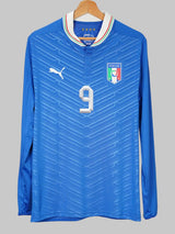 Italy Home Shirt 2012/13 L/S Player Issue Balotelli 9 (M)
