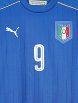 Italy Home Shirt 2016/17 Pellé 9 (M)