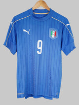 Italy Home Shirt 2016/17 Pellé 9 (M)