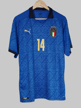 Italy Home Shirt 2020/21 Chiesa 14 (XL)