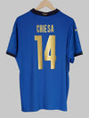 Italy Home Shirt 2020/21 Chiesa #14 (XL)