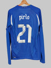 Italy Home Shirt L/S 2010/12 Pirlo #21 (L)