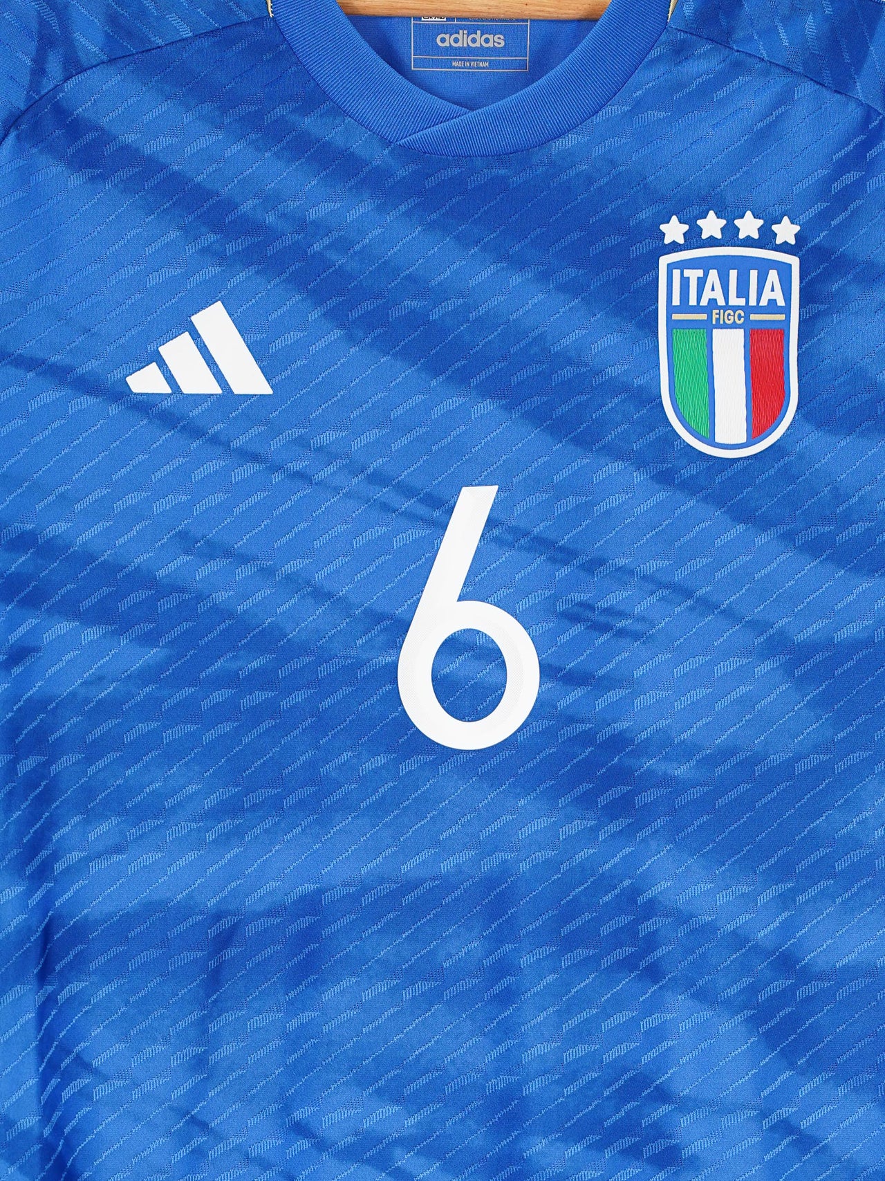 Italy Home Shirt Player Issue 2023/24 Verratti 6 (M)