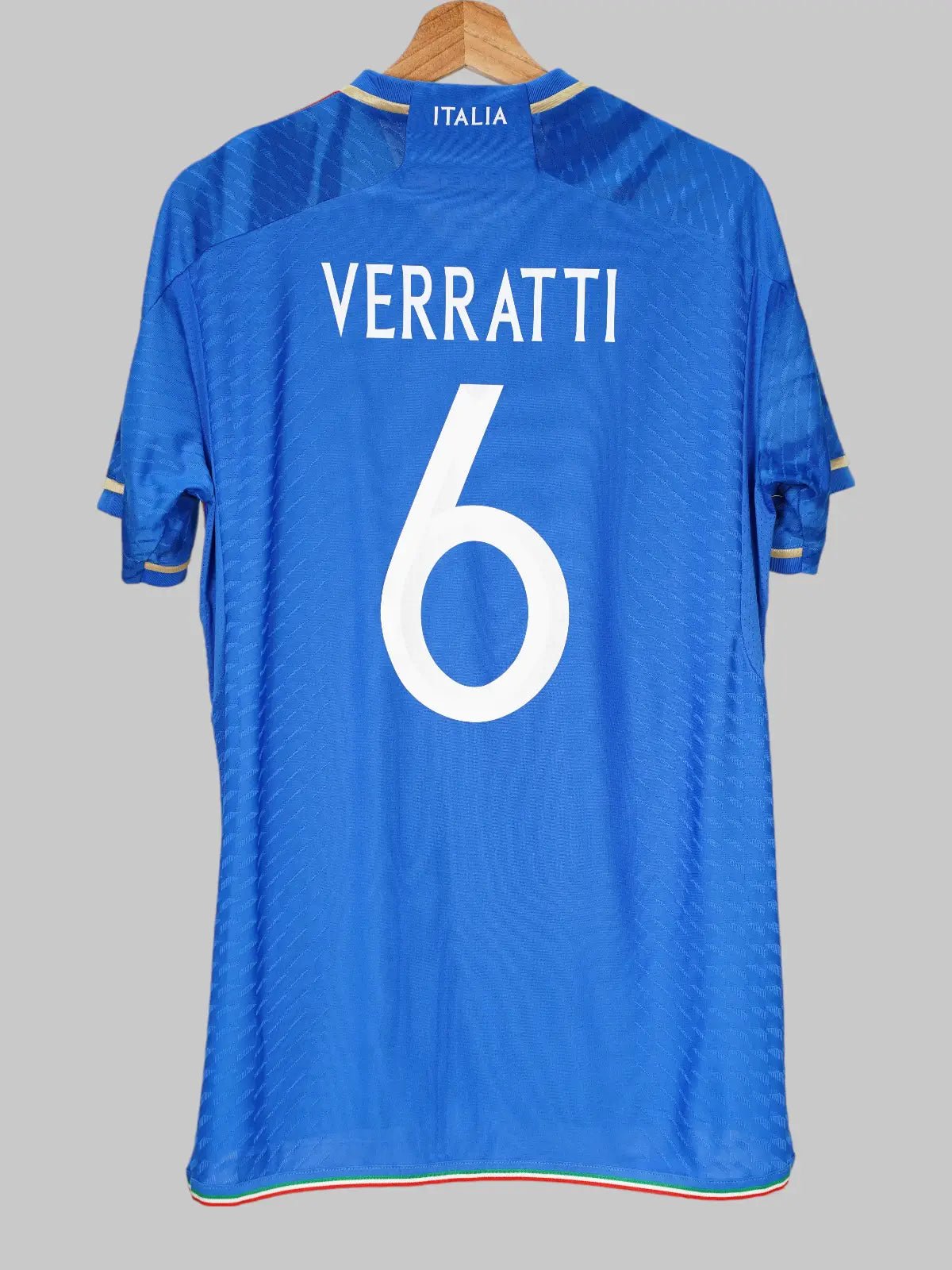 Italy Home Shirt Player Issue 2023/24 Verratti 6 (M)