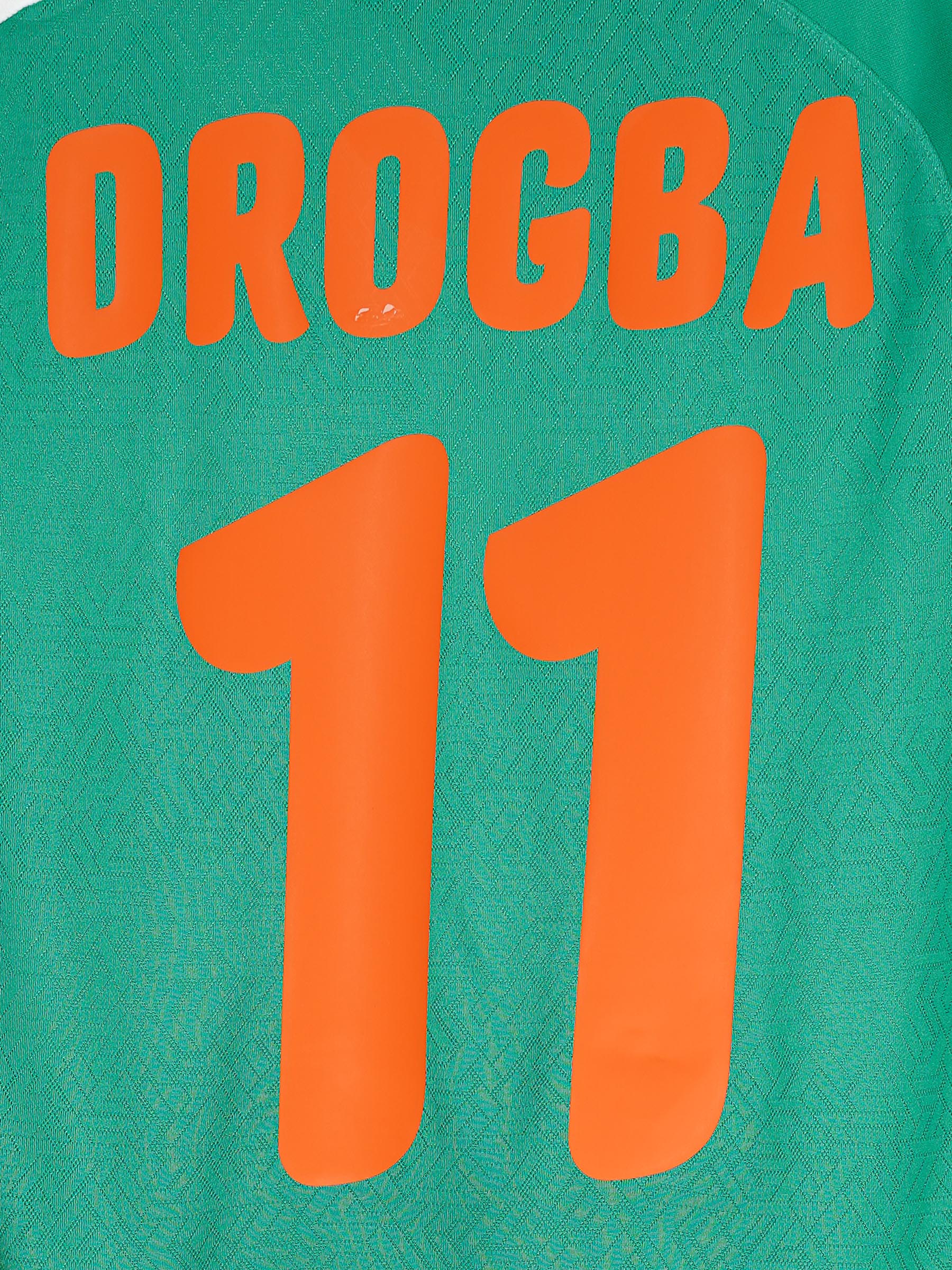 Ivory Coast Away Shirt 2010/11 Drogba 11 (S)