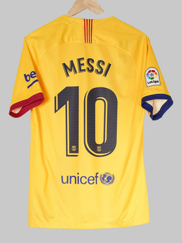 2019/20 Barcelona Messi #10 Away Shirt (M)