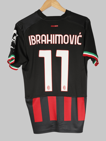2022/23 AC Milan Ibrahimovic #11 Home Shirt (M)