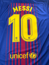 2017/18 Barcelona Messi #10 Home Shirt (L)
