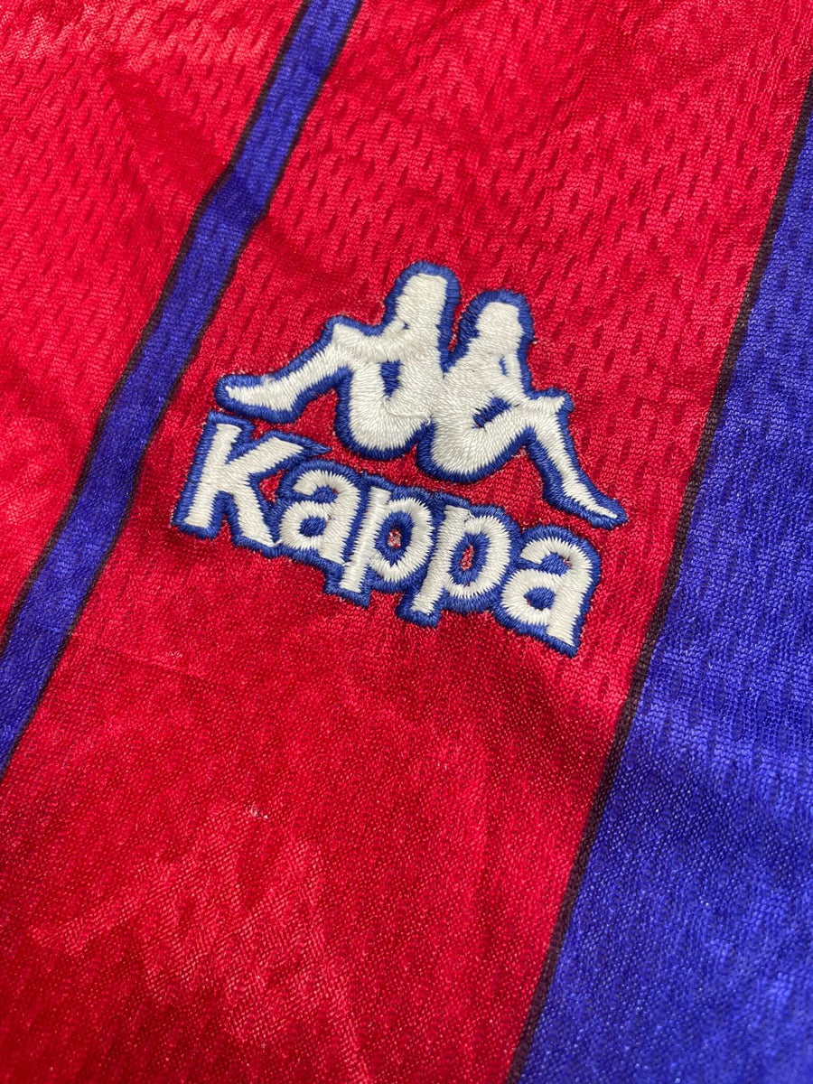 1997/98 Barcelona Rivaldo #11 Home Shirt (XL)