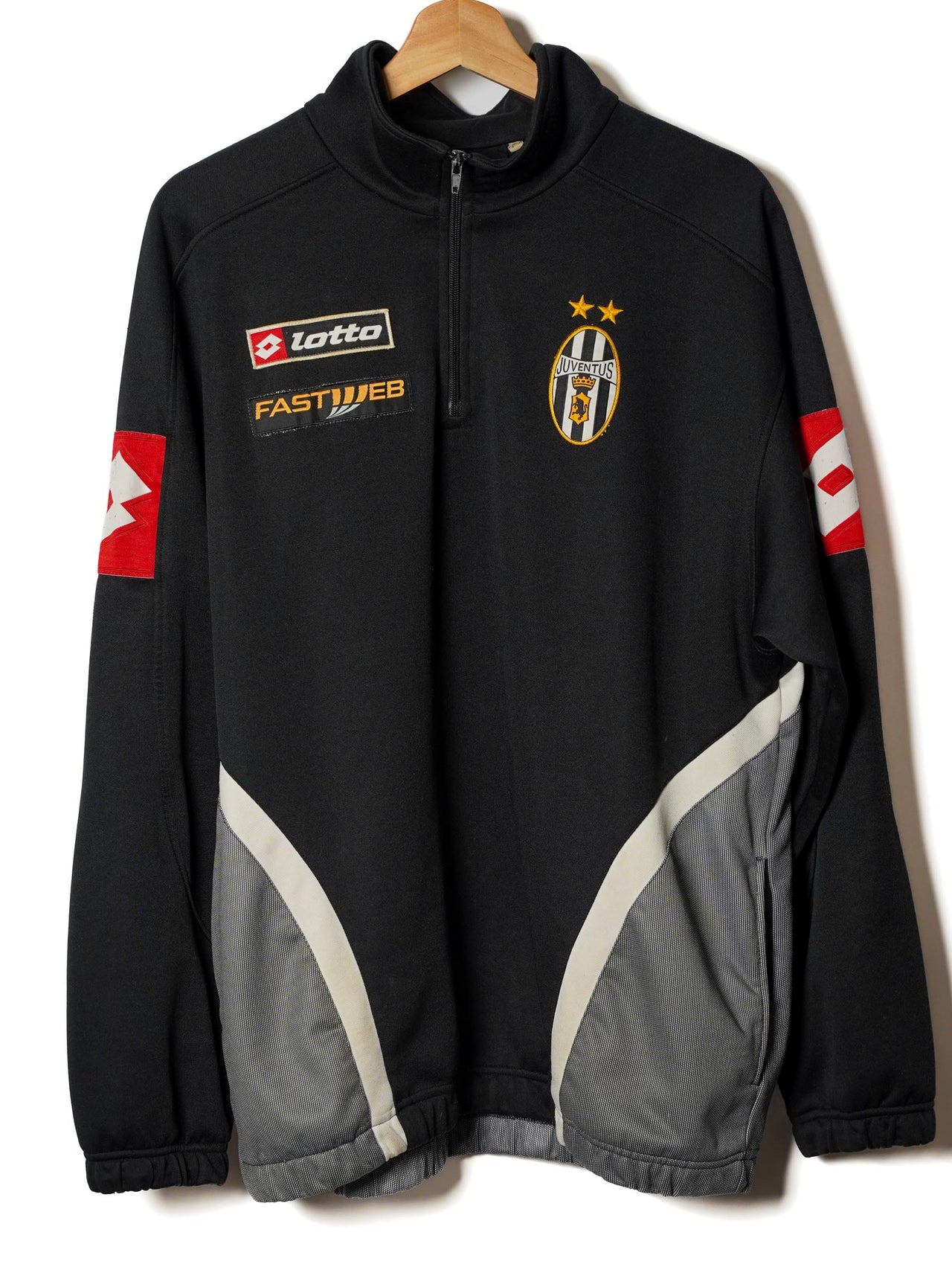 Juventus 1/4 Zip Track Jacket 2002/3 (L)