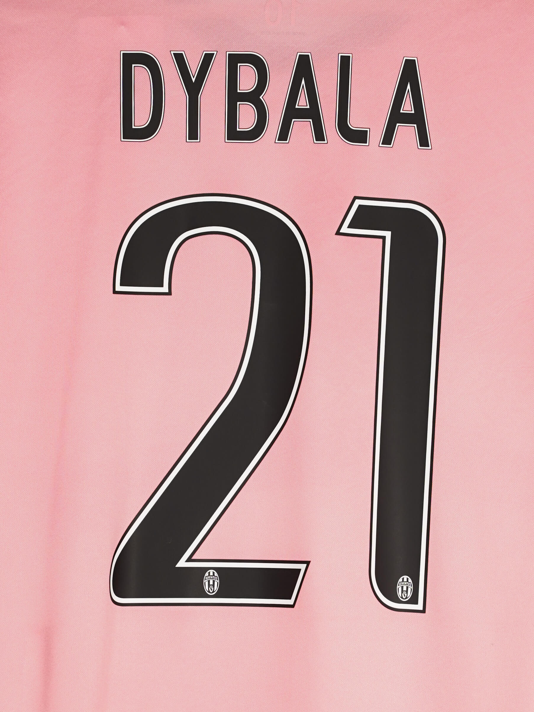 2015/16 Juventus Dybala #21 Away Shirt Signed Player Issue (XL