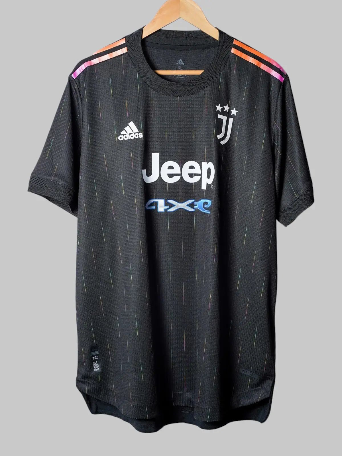 Juventus Auswärts Trikot Spieler Ausgabe 2021/22 (XL)