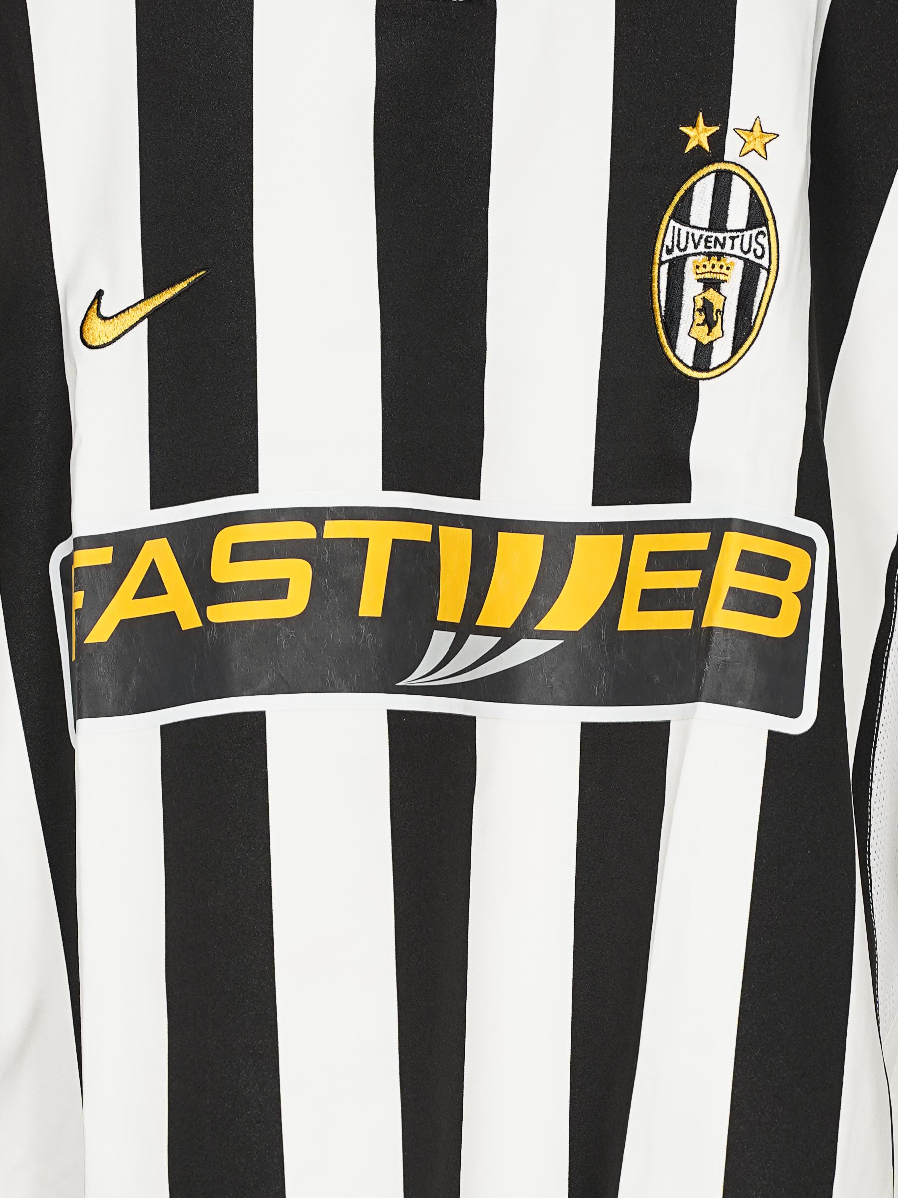 Juventus Home Shirt 2003/4 Davids 26 (L)