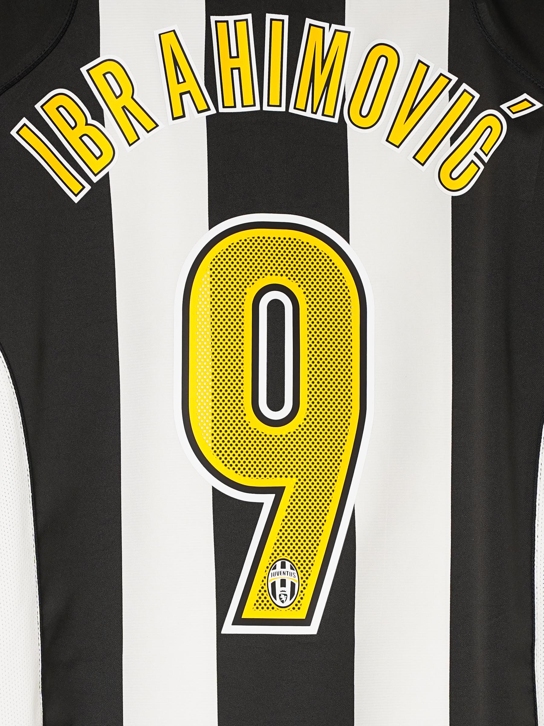 Juventus Home Shirt 2004/5 Ibrahimovic 9 (XL)